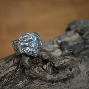 Floral Spoon Ring